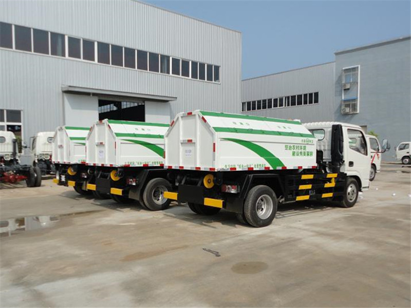 东风多利卡5-6方勾臂垃圾车图6