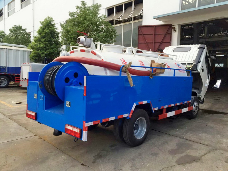 东风凯普特清洗吸粪车图片7